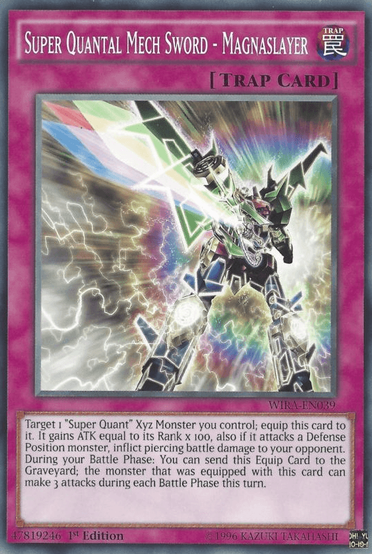 Super Quantal Mech Sword - Magnaslayer [WIRA-EN039] Common - Doe's Cards