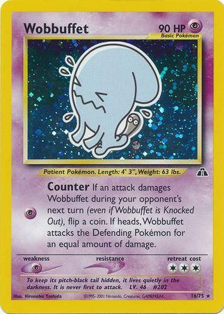 Wobbuffet (16/75) [Neo Discovery Unlimited] - Doe's Cards