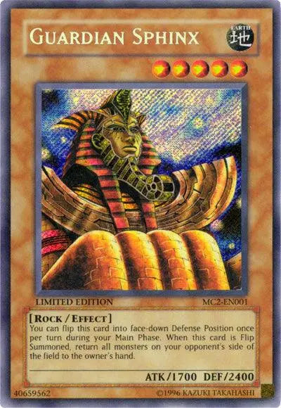 Guardian Sphinx [MC2-EN001] Secret Rare - Doe's Cards