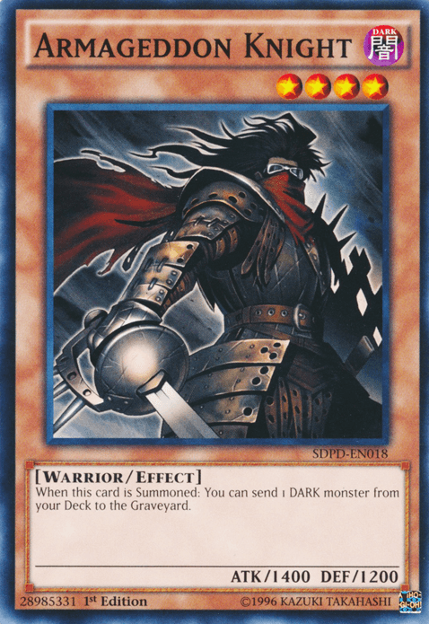 Armageddon Knight [SDPD-EN018] Common - Doe's Cards