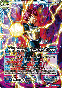 Vegeta // SSG Vegeta, Crimson Warrior (P-360) [Promotion Cards] - Doe's Cards