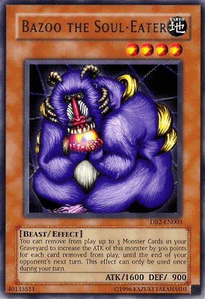 Bazoo the Soul-Eater [DB2-EN003] Rare - Doe's Cards