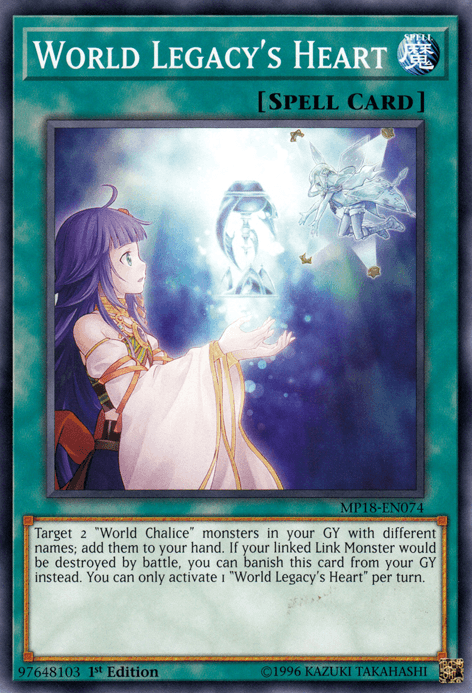 World Legacy's Heart [MP18-EN074] Common - Doe's Cards