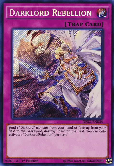 Darklord Rebellion [DESO-EN036] Secret Rare - Doe's Cards