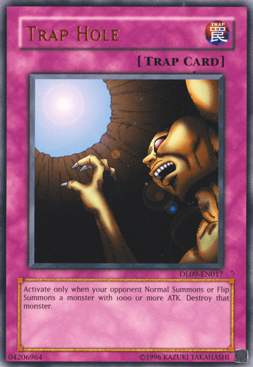 Trap Hole (Bronze) [DL09-EN017] Rare - Doe's Cards