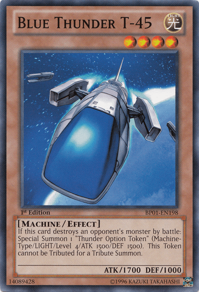 Blue Thunder T-45 [BP01-EN198] Common - Doe's Cards