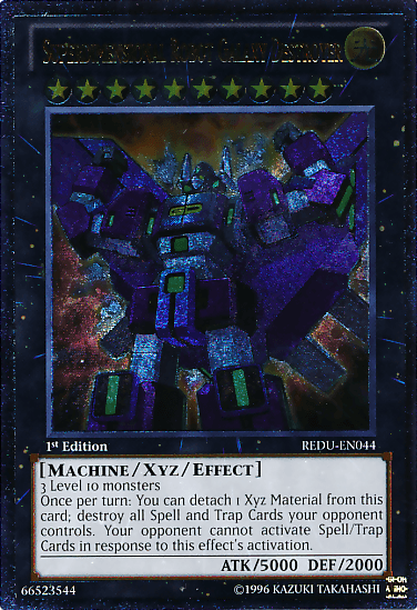 Superdimensional Robot Galaxy Destroyer [REDU-EN044] Ultimate Rare - Doe's Cards