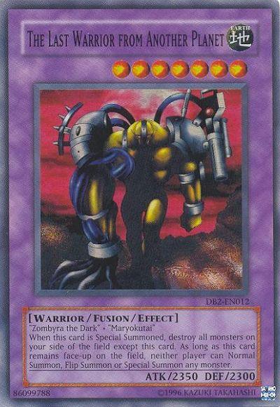 The Last Warrior from Another Planet [DB2-EN012] Super Rare - Doe's Cards