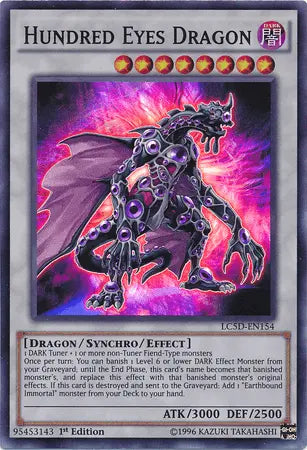 Hundred Eyes Dragon [LC5D-EN154] Super Rare - Doe's Cards