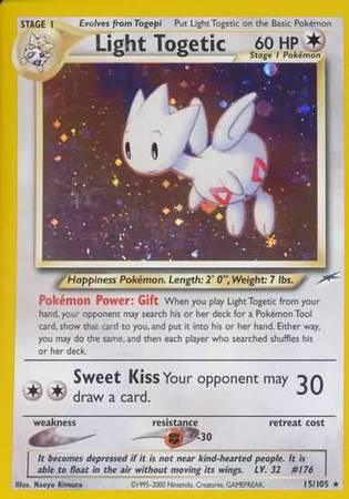 Light Togetic (15/105) [Neo Destiny Unlimited] - Doe's Cards