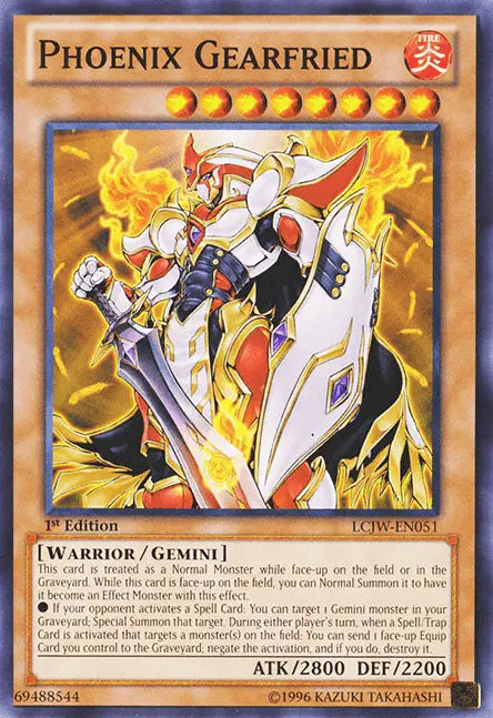 Phoenix Gearfried [LCJW-EN051] Common - Doe's Cards