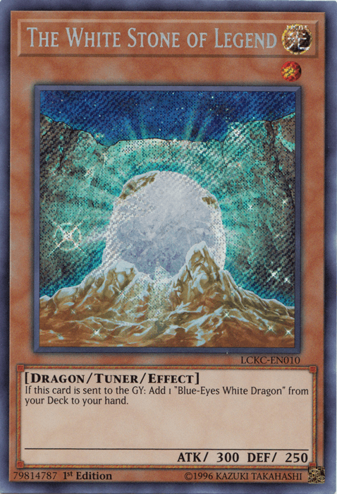 The White Stone of Legend [LCKC-EN010] Secret Rare - Doe's Cards