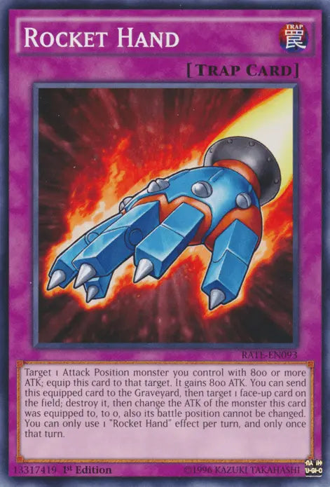 Rocket Hand [RATE-EN093] Common - Doe's Cards