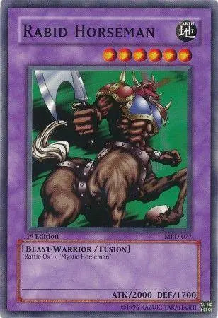 Rabid Horseman [MRD-077] Common - Doe's Cards