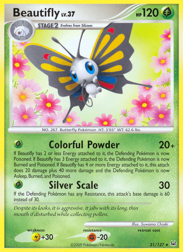 Beautifly (21/127) [Platinum: Base Set] - Doe's Cards