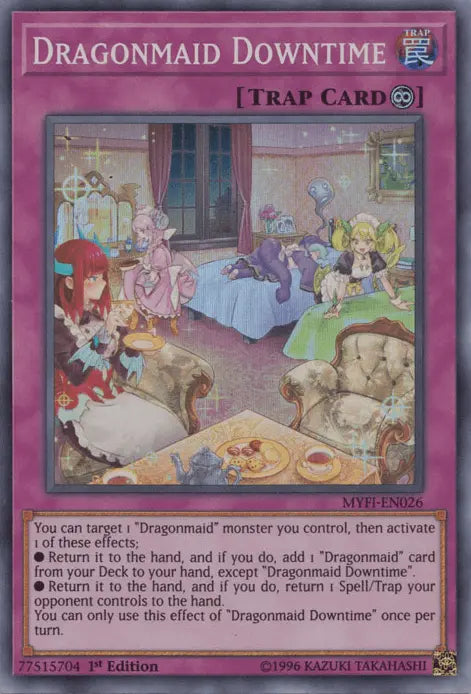 Dragonmaid Downtime [MYFI-EN026] Super Rare - Doe's Cards