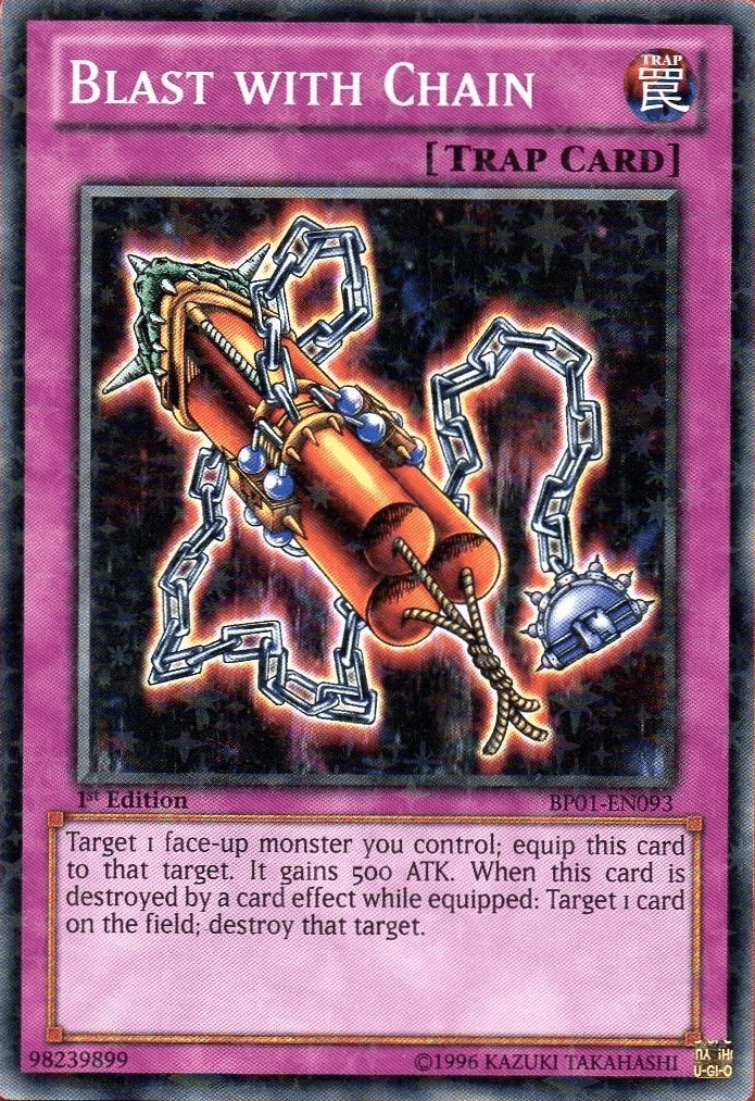 Blast with Chain [BP01-EN093] Starfoil Rare - Doe's Cards