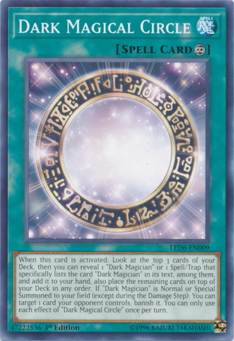 Dark Magical Circle [LED6-EN009] Common - Doe's Cards