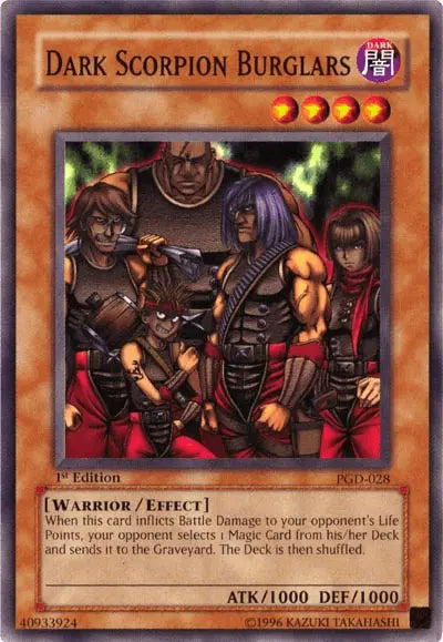 Dark Scorpion Burglars [PGD-028] Common - Doe's Cards