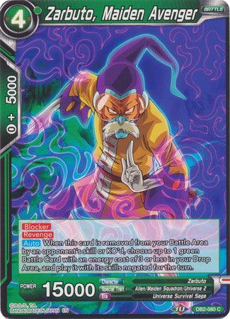 Zarbuto, Maiden Avenger (DB2-080) [Divine Multiverse] - Doe's Cards