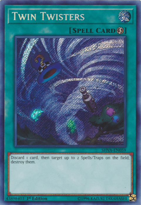 Twin Twisters [SHVA-EN059] Secret Rare - Doe's Cards