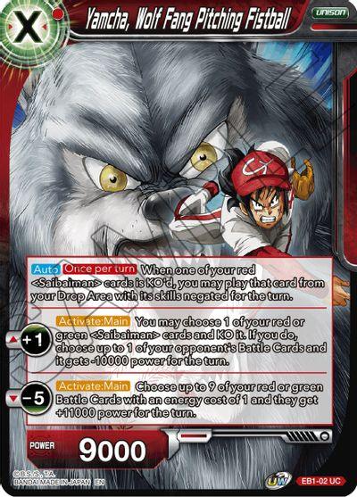 Yamcha, Wolf Fang Pitching Fistball (EB1-002) [Battle Evolution Booster] - Doe's Cards