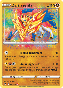 Zamazenta (102/185) [Sword & Shield: Vivid Voltage] - Doe's Cards