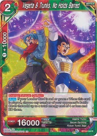 Vegeta & Trunks, No Holds Barred (BT10-144) [Revision Pack 2020] - Doe's Cards