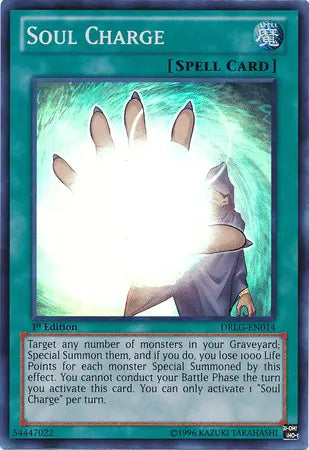 Soul Charge [DRLG-EN014] Super Rare - Doe's Cards