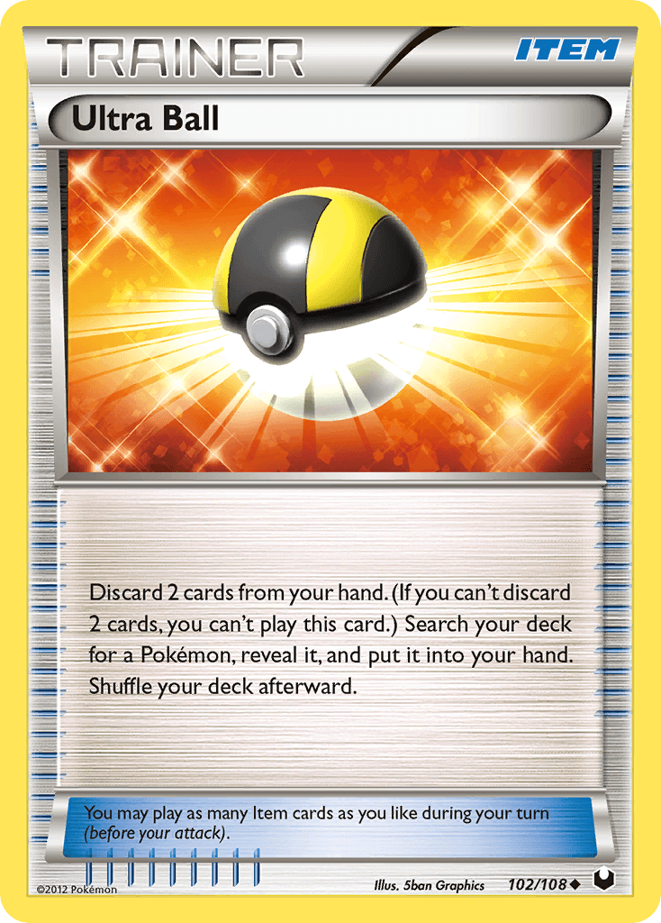 Ultra Ball (102/108) [Black & White: Dark Explorers] - Doe's Cards