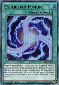 Cyberload Fusion (Purple) [LDS2-EN035] Ultra Rare - Doe's Cards