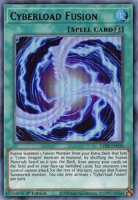 Cyberload Fusion (Purple) [LDS2-EN035] Ultra Rare - Doe's Cards