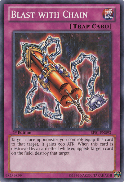 Blast with Chain [BP01-EN093] Common - Doe's Cards