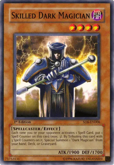 Skilled Dark Magician [SD6-EN006] Common - Doe's Cards