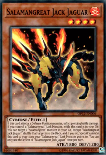 Salamangreat Jack Jaguar [OP12-EN006] Super Rare - Doe's Cards