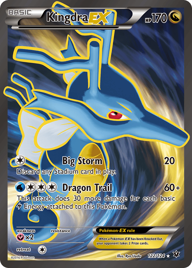 Kingdra EX (122/124) [XY: Fates Collide] - Doe's Cards