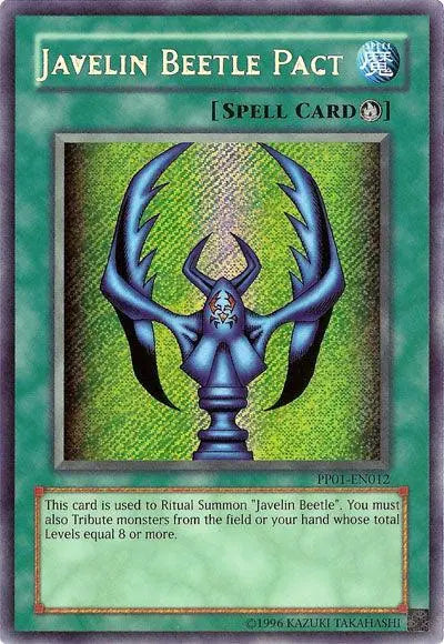 Javelin Beetle Pact [PP01-EN012] Secret Rare - Doe's Cards