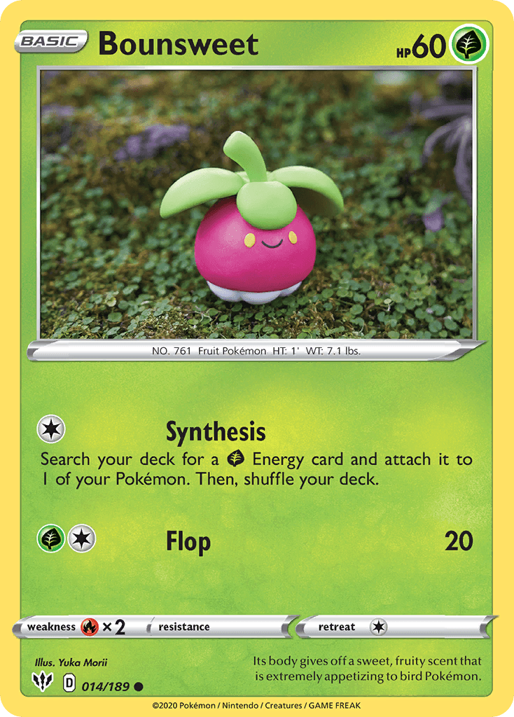 Bounsweet (014/189) [Sword & Shield: Darkness Ablaze] - Doe's Cards