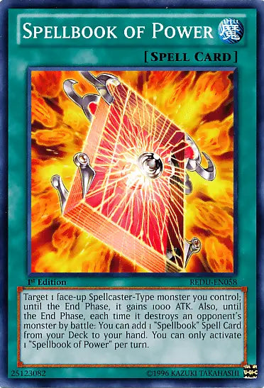 Spellbook of Power [REDU-EN058] Common - Doe's Cards