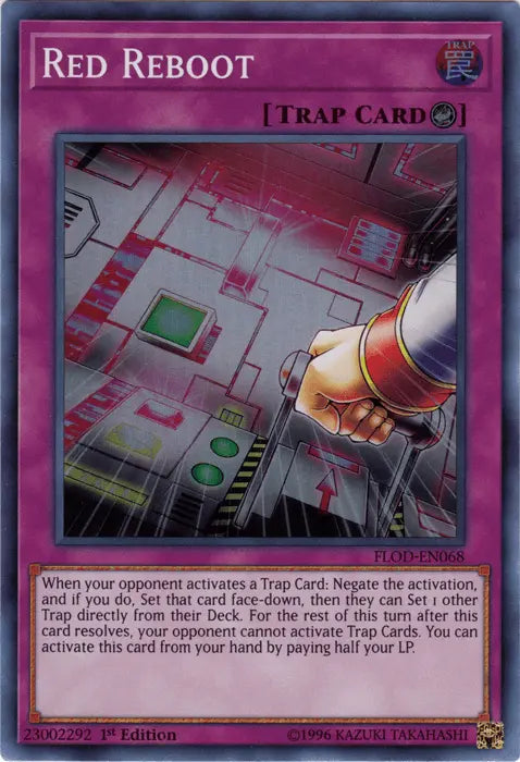 Red Reboot [FLOD-EN068] Super Rare - Doe's Cards