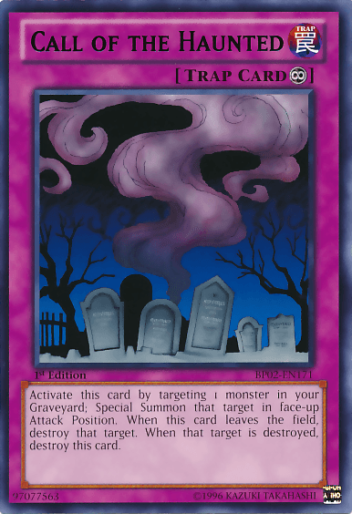 Call of the Haunted [BP02-EN171] Rare - Doe's Cards