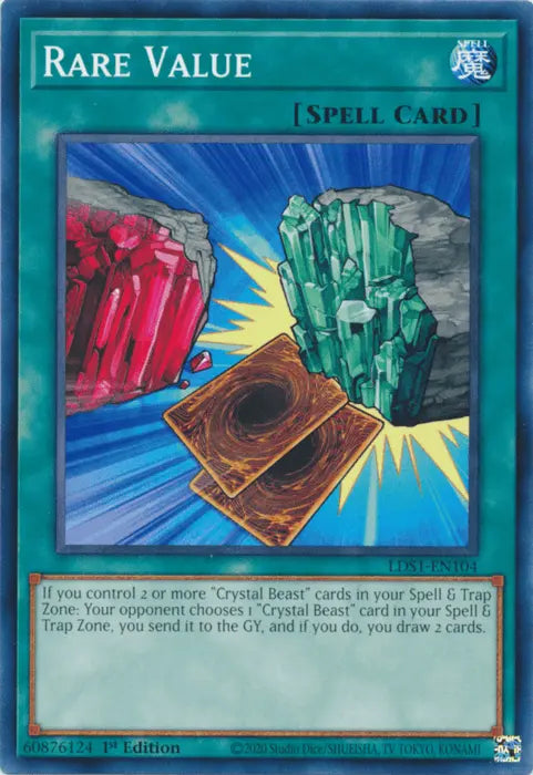 Rare Value [LDS1-EN104] Common - Doe's Cards