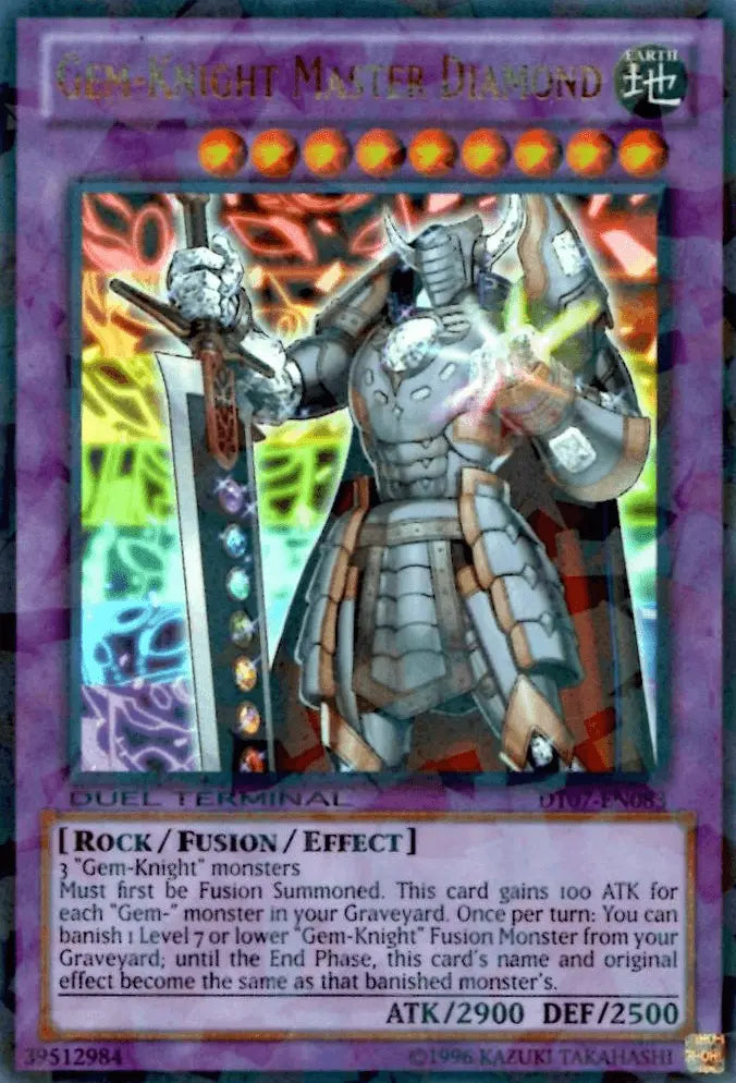 Gem-Knight Master Diamond [DT07-EN083] Ultra Rare - Doe's Cards