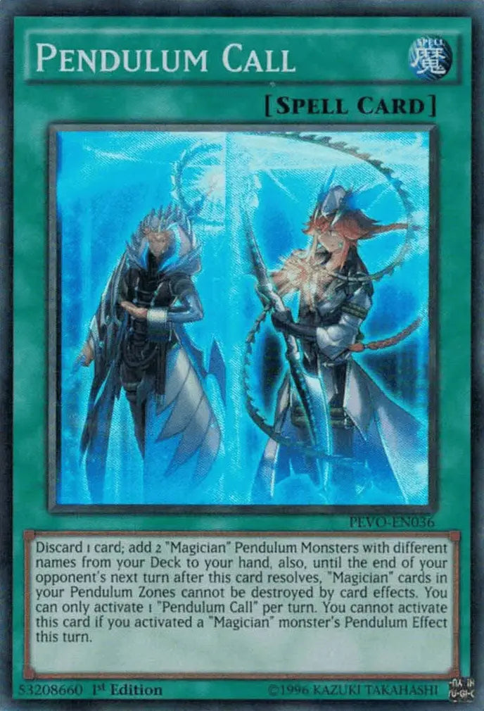 Pendulum Call [PEVO-EN036] Super Rare - Doe's Cards