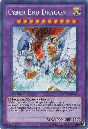 Cyber End Dragon [LCGX-EN181] Secret Rare - Doe's Cards
