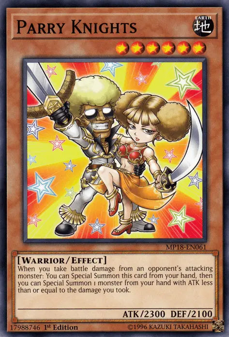 Parry Knights [MP18-EN061] Short Print - Doe's Cards