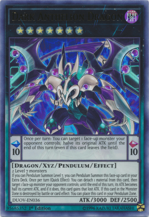 Dark Anthelion Dragon [DUOV-EN036] Ultra Rare - Doe's Cards