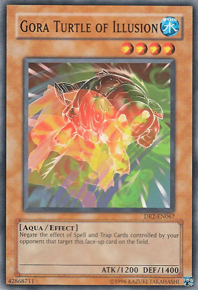 Gora Turtle of Illusion [DR2-EN067] Common - Doe's Cards
