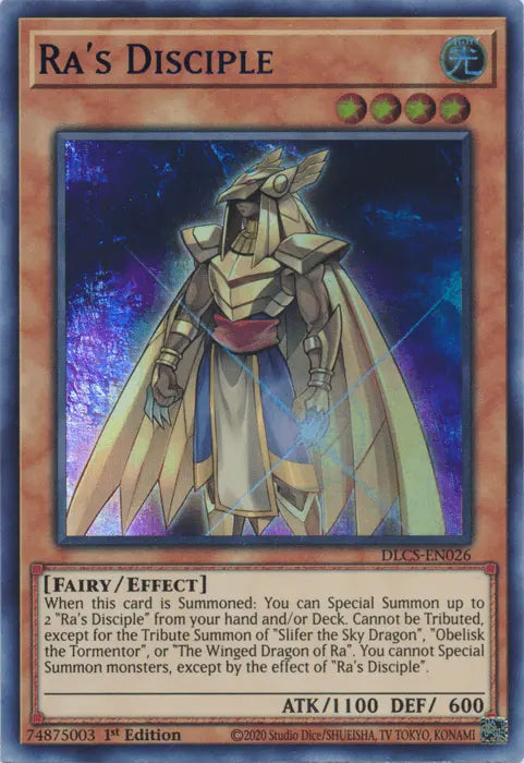 Ra's Disciple (Purple) [DLCS-EN026] Ultra Rare - Doe's Cards