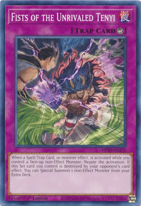 Fists of the Unrivaled Tenyi [MP20-EN135] Common - Doe's Cards